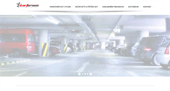 Desktop Screenshot of garaze-plzen.cz